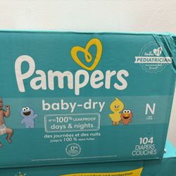 Pampers New Born Size Box Not Opened 