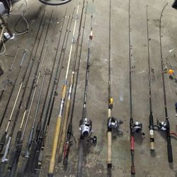 Fishing Rods And Reels