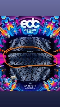 EDC ticket