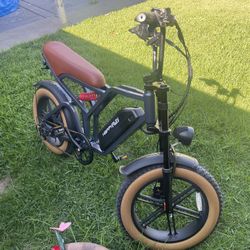 HAPPYRUN TANK G60 ELECTRIC OFF-ROAD FAT TIRE MOPED BIKE