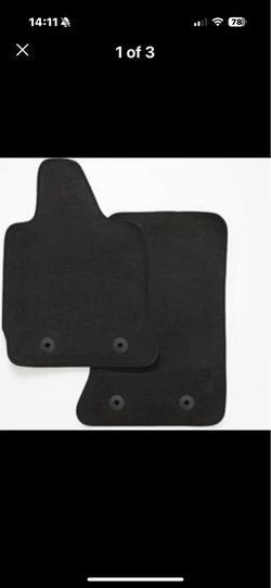 Corvette C7 GM PASSENGER SIDE CARPET MAT ONLY , AUTO CARPET MAT