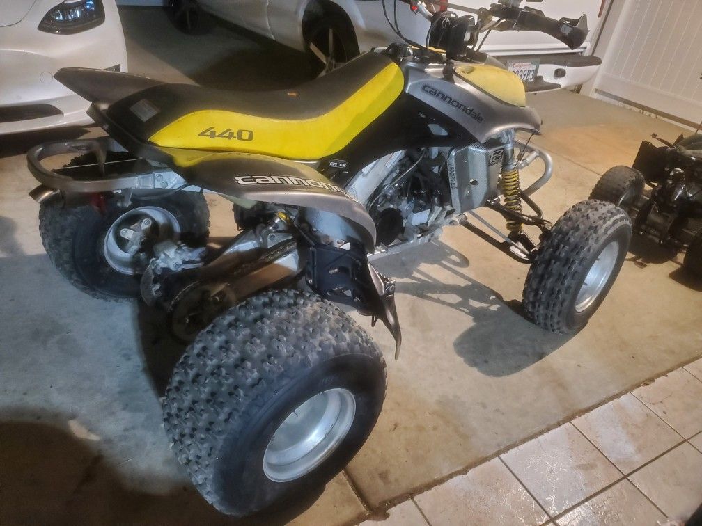 2002 Cannondale Cannibal 440 Race Quad for Sale in Hesperia, CA OfferUp