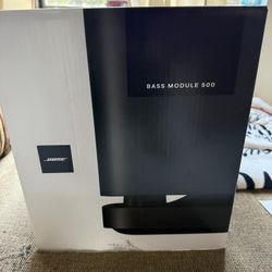 Bose 500 Sub Woofer-New