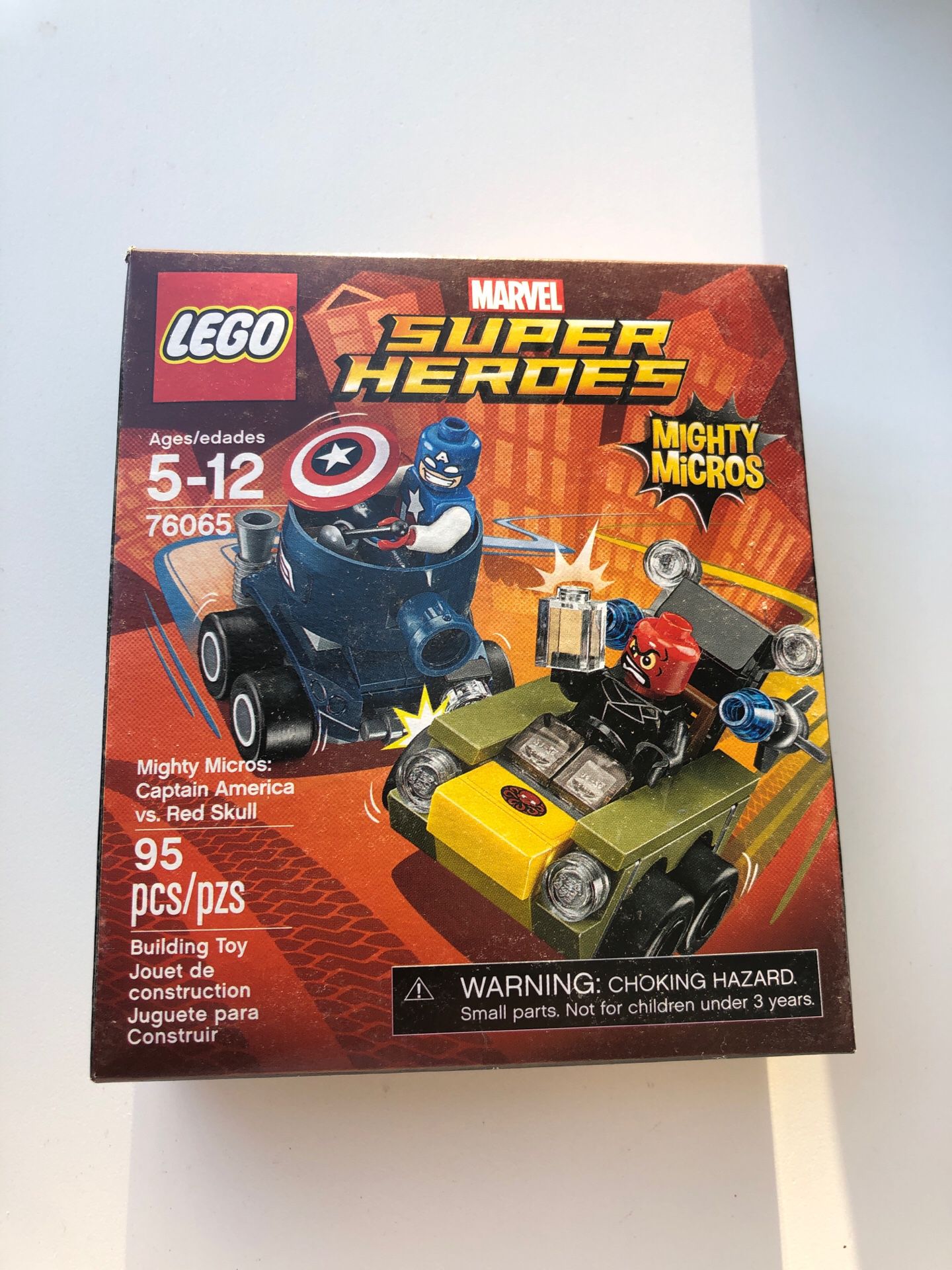 LEGO Mighty Micros Captain America vs Red Skull 76065 New Sealed
