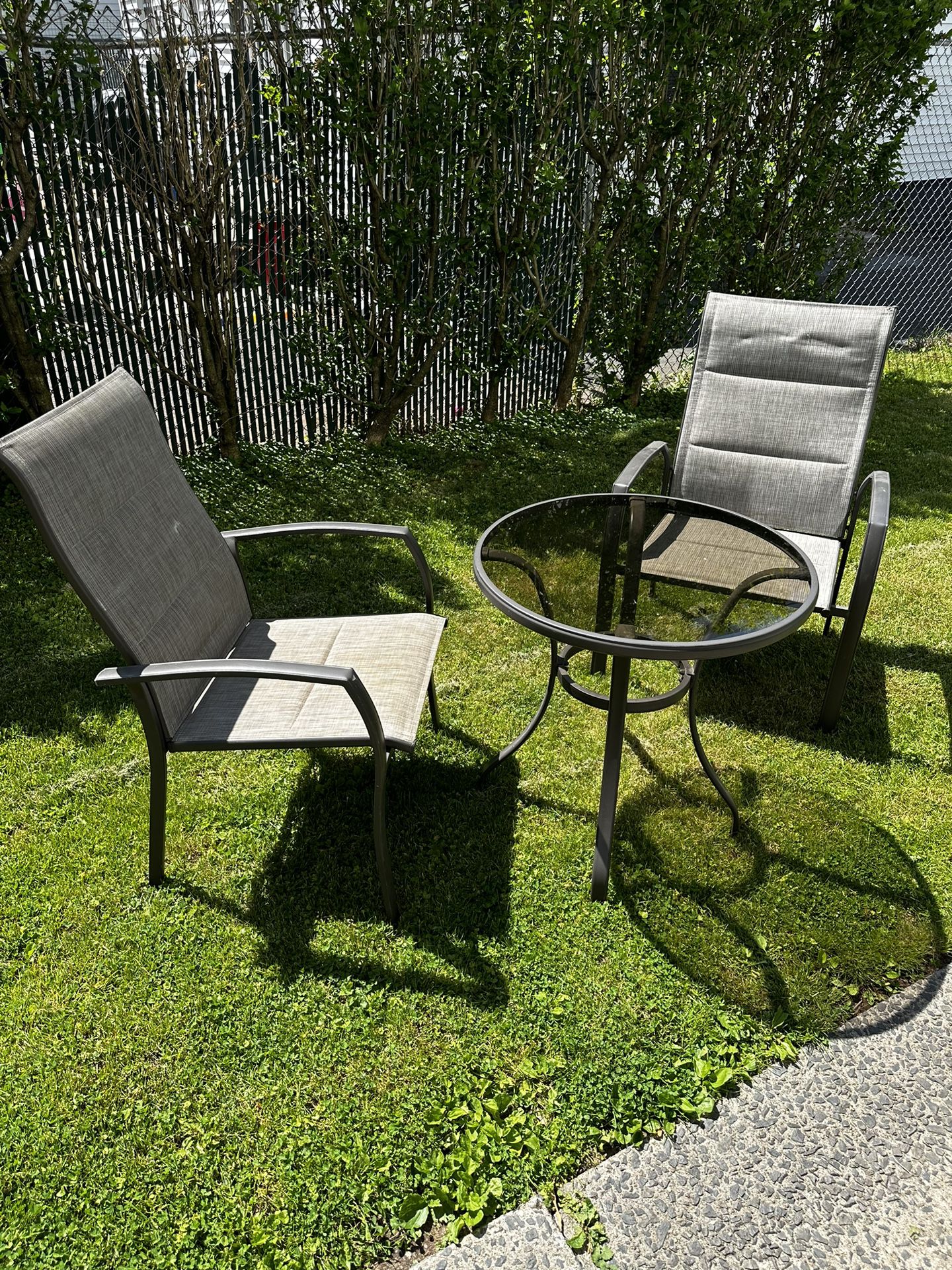 Patio Chair And Table