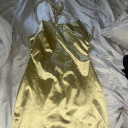 Gold Dress 