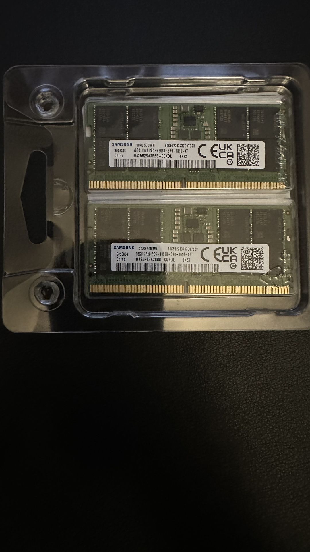 Samsung 32GB (2x16GB) DDR5 4800MHz PC5 SODIMM Laptop Notebook RAM Memory Upgrade M425R2GA3BB0-CQK