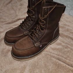 Hawx 8" Boots USA Made 10.5 EE