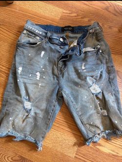 Purple Jean shorts