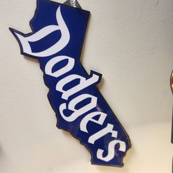 Dodgers California State Magnet (Link49)