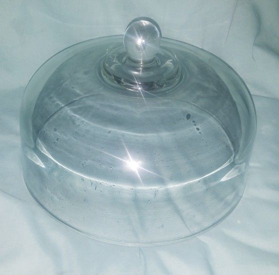 Anchor Hocking Heavy Glass Cake Dome Cover No Plate