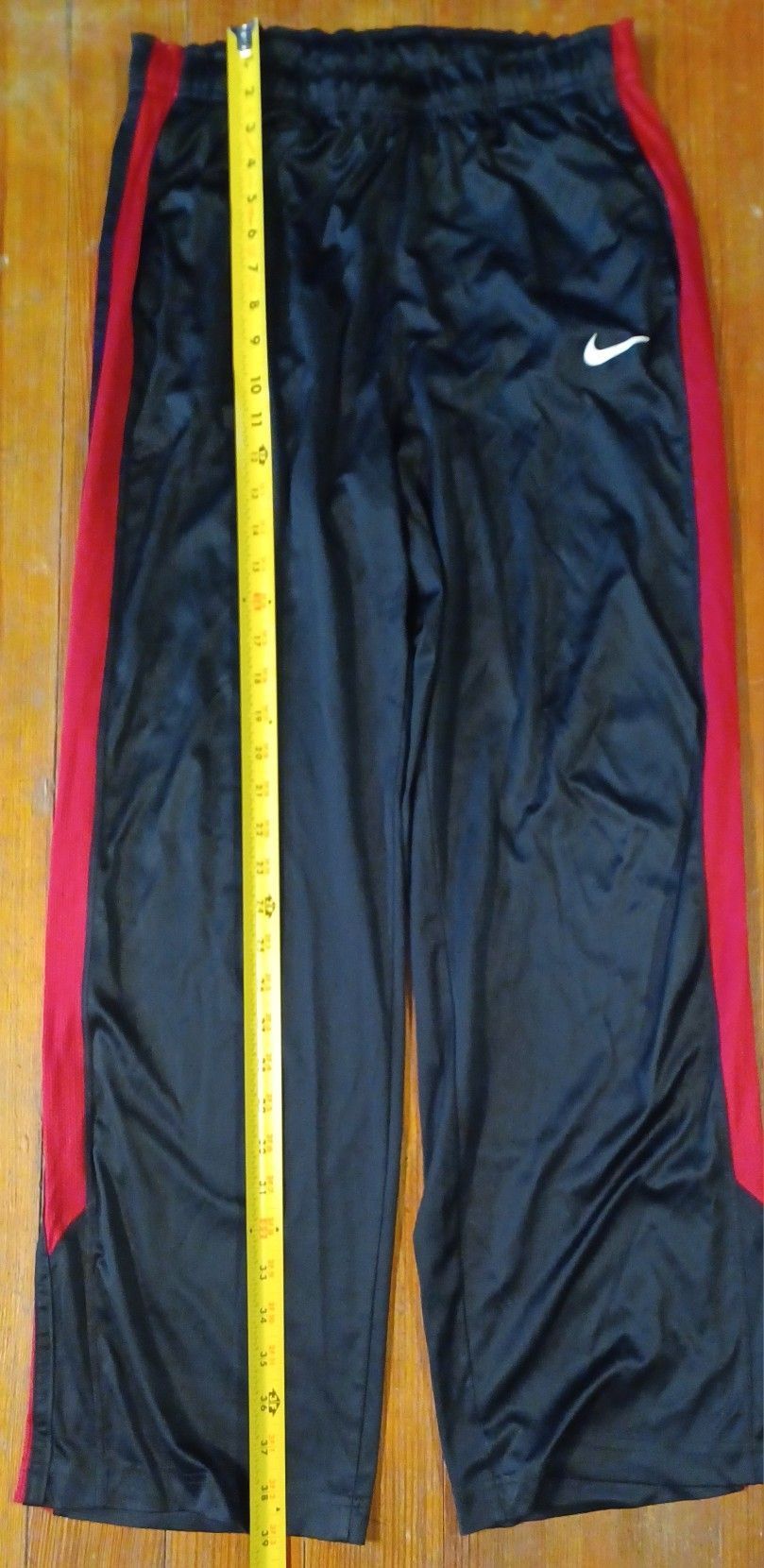 Youth Size Xlarge Nike Workout Pants Active Black Red