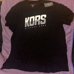 Michael Kors Black Men’s T-shirt Size L