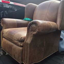 Brown Recliner 