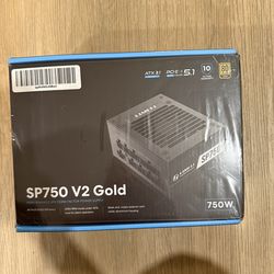 Lian Li SP V2 750 Watt SFX Form Factor Power Supply with Native 12V-2x6 Cable - Low Noise - 80+ Gold Efficiency - ATX 3.1 & PCIe 5.0 Compliant - 92mm 