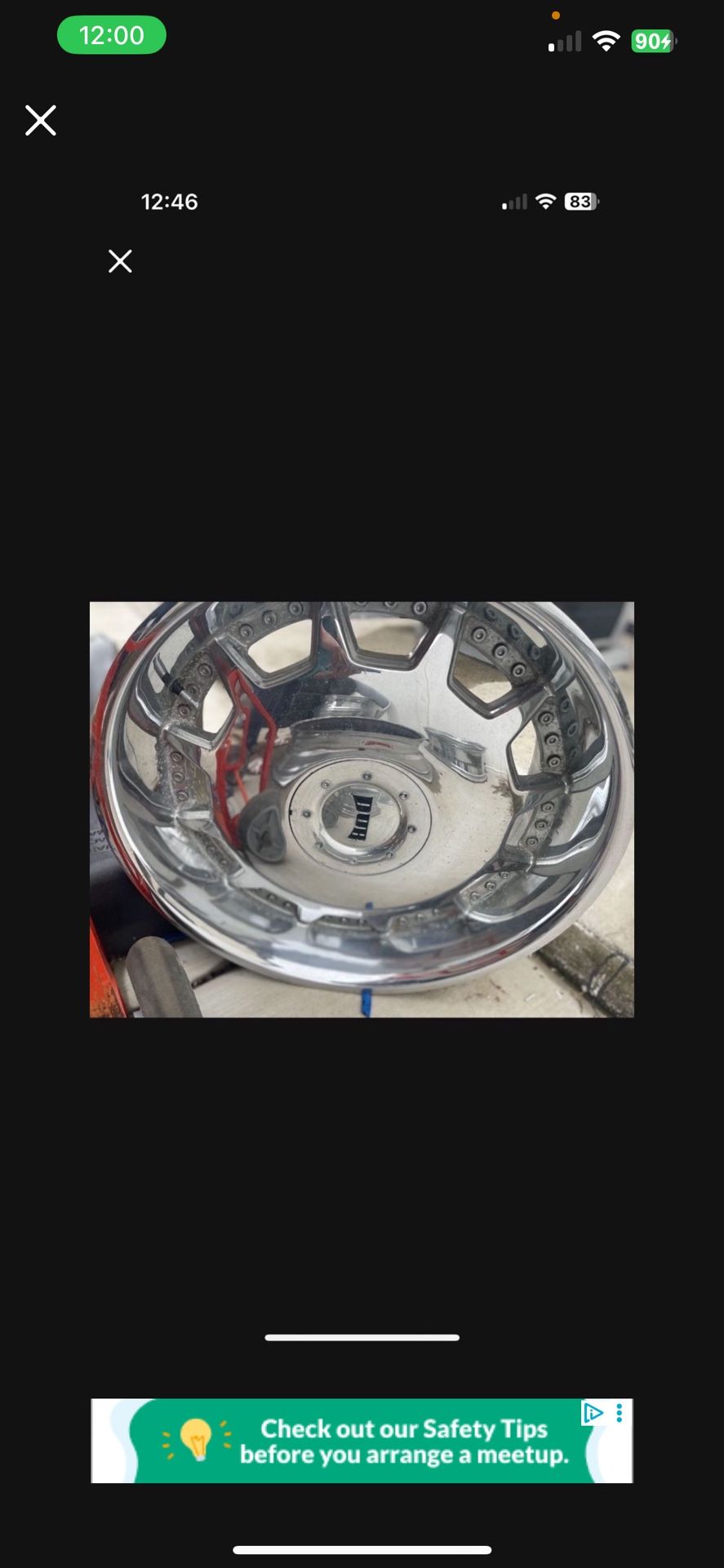 RIMS . 22s DUBs came off Tahoe 6lugs Hard to find $500 obo