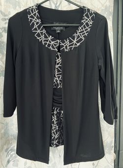 Womens 2 piece/ Perception NY Jacket and Camisole Sz 8