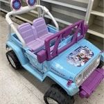 Disney FROZEN Power Wheels Pink Jeep READ