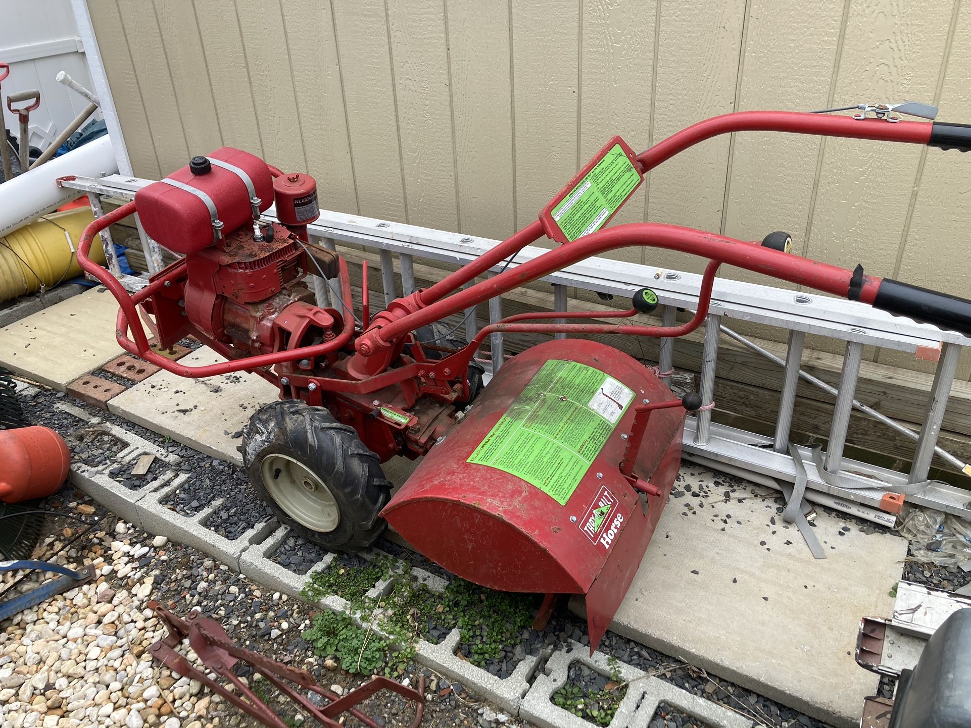 Troy Bilt Horse Tiller