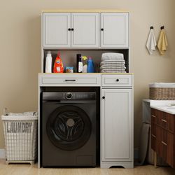 Over Washer & Dryer Storage Rack