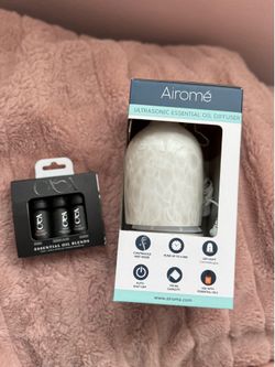 Airome diffuser and essential oil blends