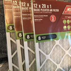 12”x20”x1” Air Filters (new)