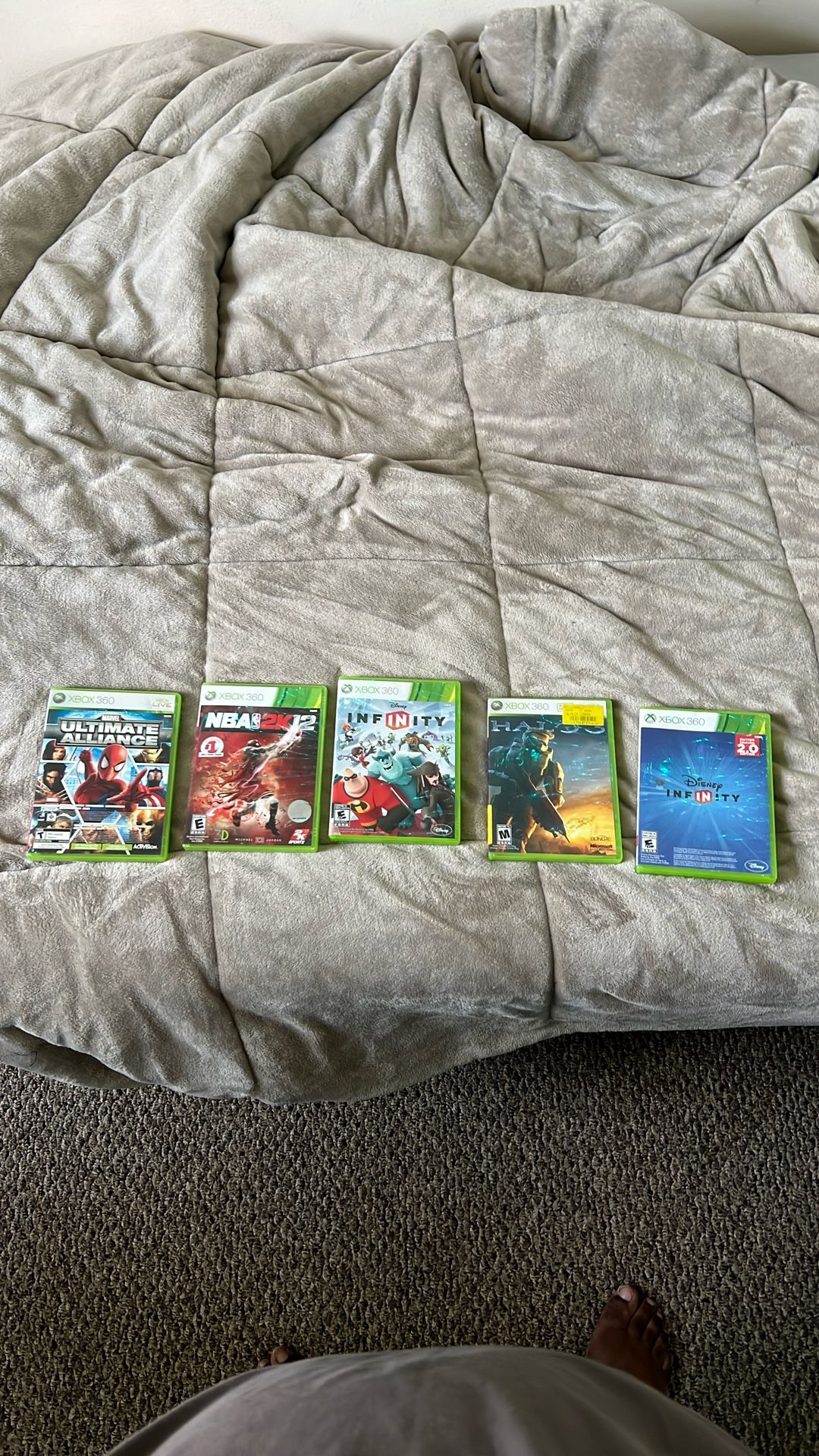 Xbox 360 Games (Discs Included)