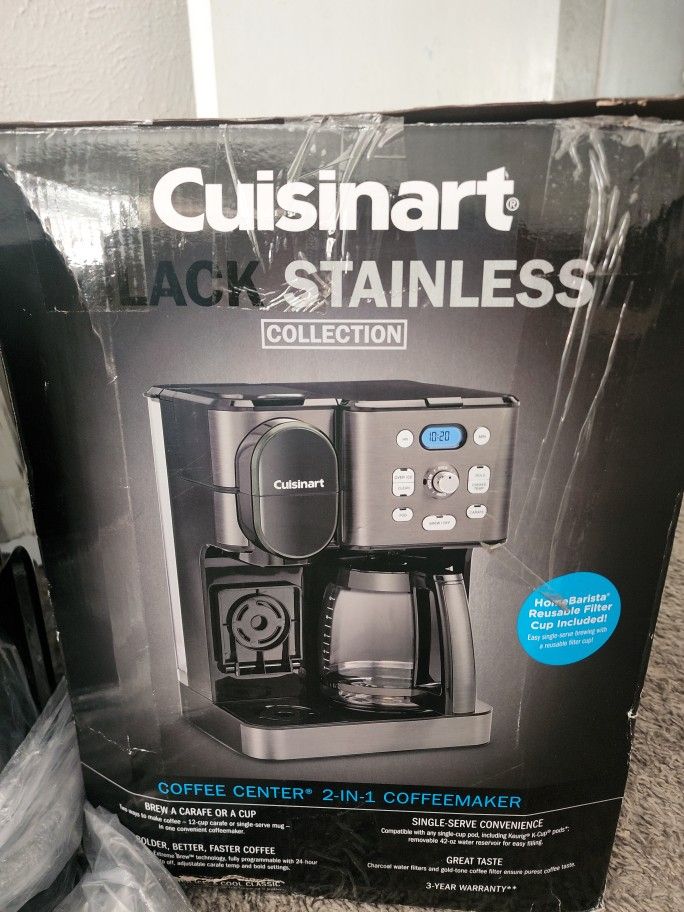 Cuisinart 2 In 1 Coffeemaker