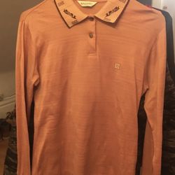 Balmain Pink Collar Shirt 
