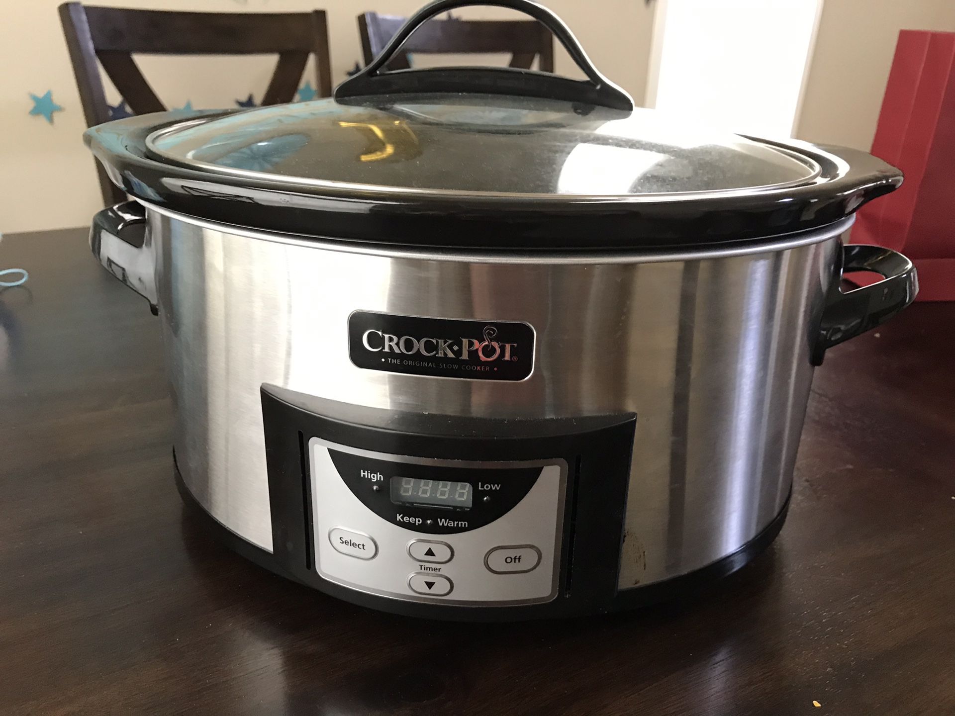 crockpot 6QT slow cooker
