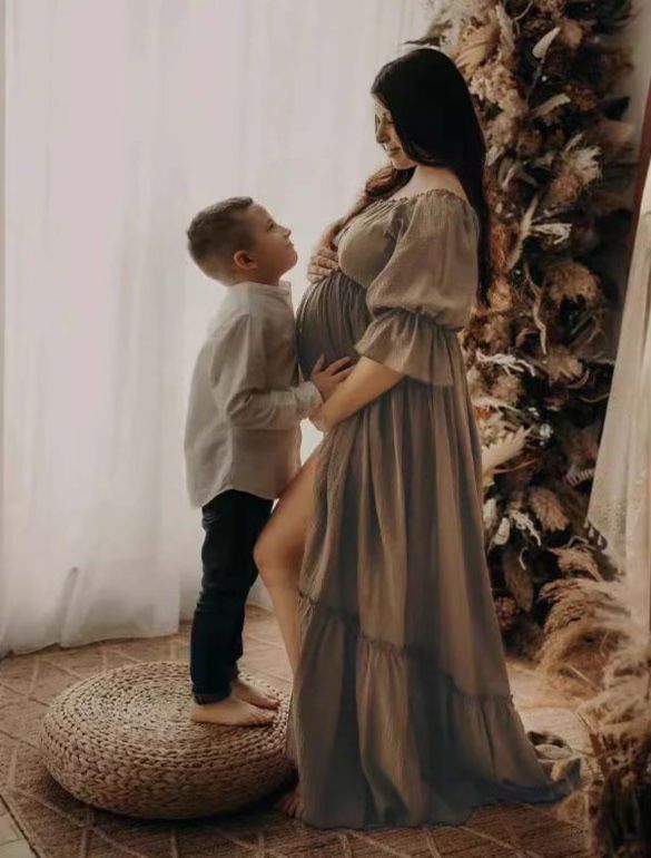 Maternity Photo Shoot Dress