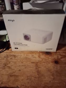 Akiyo Wi-Fi  mini led projector