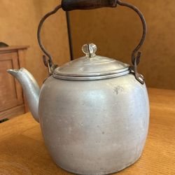 Vintage Aluminum Kettle 