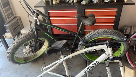 26” fat tire bike