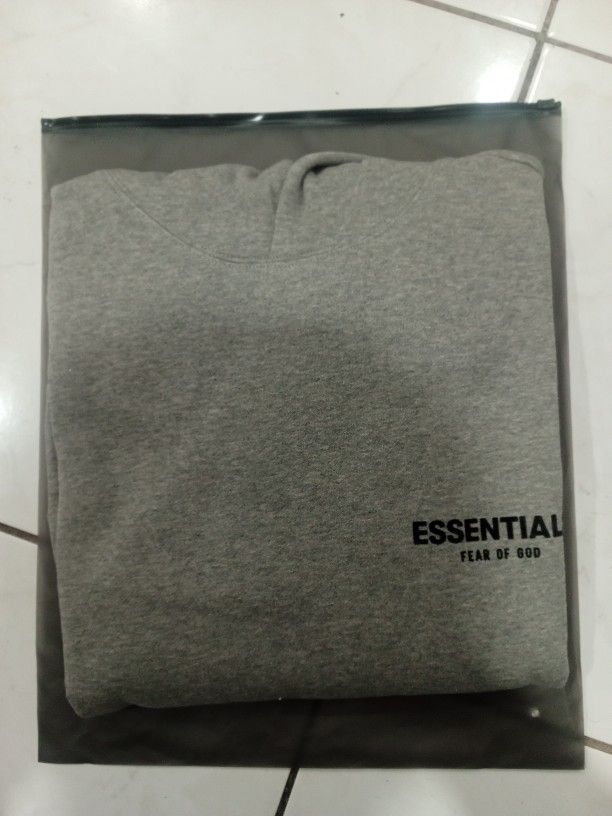 Dark Oatmeal Essentials Hoodie