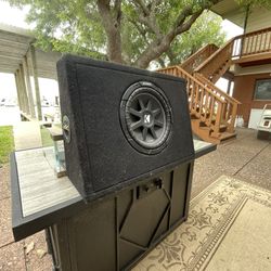 Kicker Competition 8” Sub