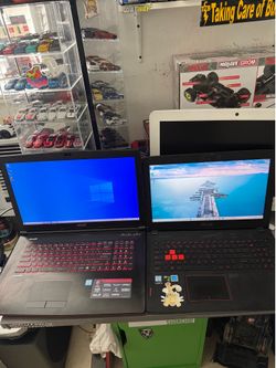 Gaming Laptops 2 for one price msi and Asus strix