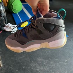 Jordan two Trey Gray Red And Green