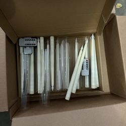 Wedding Candles Remote Controlled And And Wedding Sign 