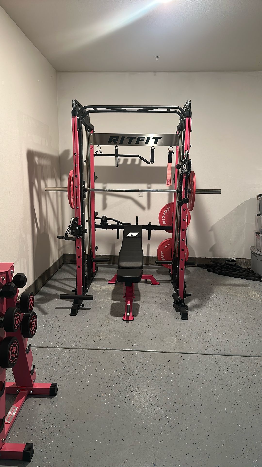 Pink Rit Fit Smith Machine 