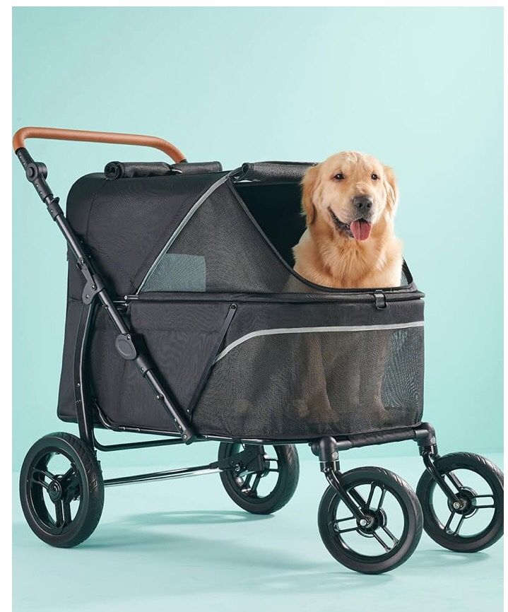 Pet Stroller for Large Dogs up to 110lbs