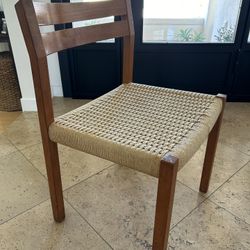 Mid Century JL Moller Danish Teak 404 Chair