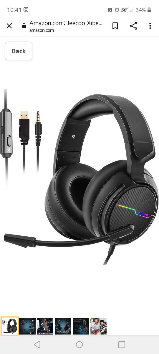 Gaming Headphones 4- PC, Xbox One, PS4
