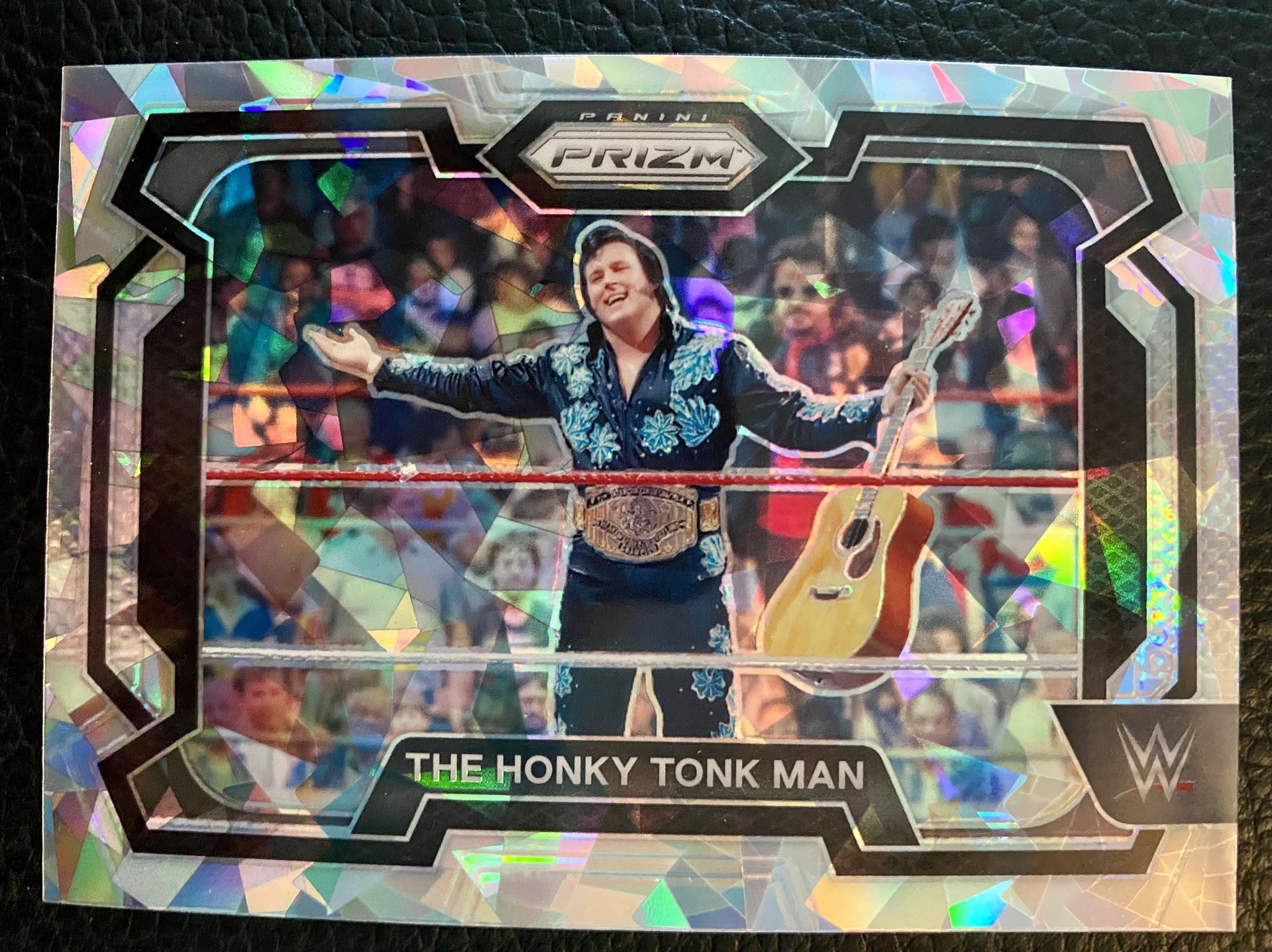 The Honky Tonk Man 2024 Panini Prizm WWE #60 CRACKED ICE PRIZM!