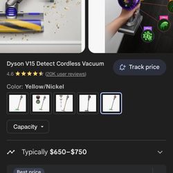Dyson V15 Detect Cordless Vacuum 