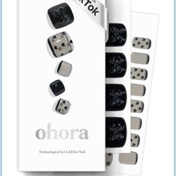  Pedi Strips (P Heart Lace) - Works with Any Nail Lamps, Salon-Quality, Long Lasting, Easy to Apply & Remove - Includes 2 Prep Pad