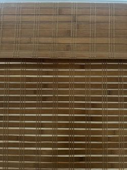 18 Bamboo Woven Wood Window Shades, blackout,custom made, (varying sizes listed in description)