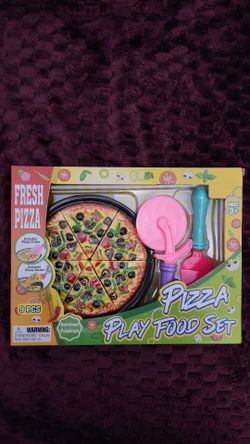 Fresh Pizza Play Food Set 9 Pieces