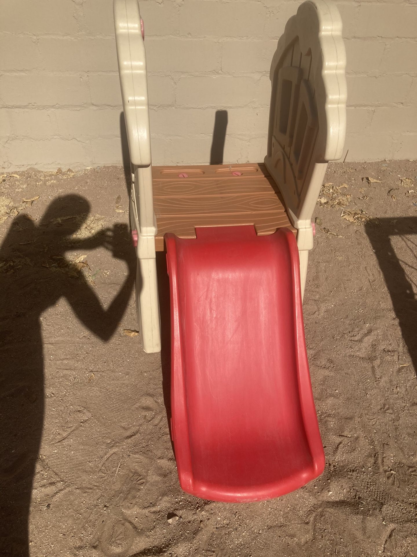 Tikes Hide And Little Tikes Slide Red And Brown Little Tikes Hide