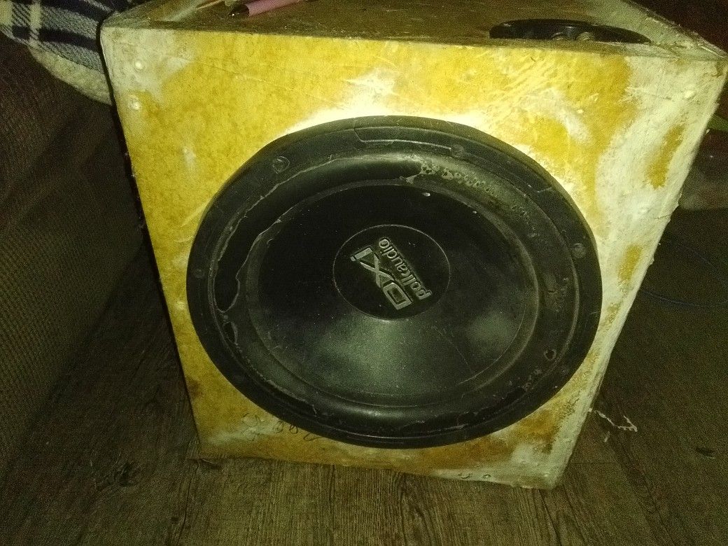 DXI Polk Audio 12" In Sealed Box